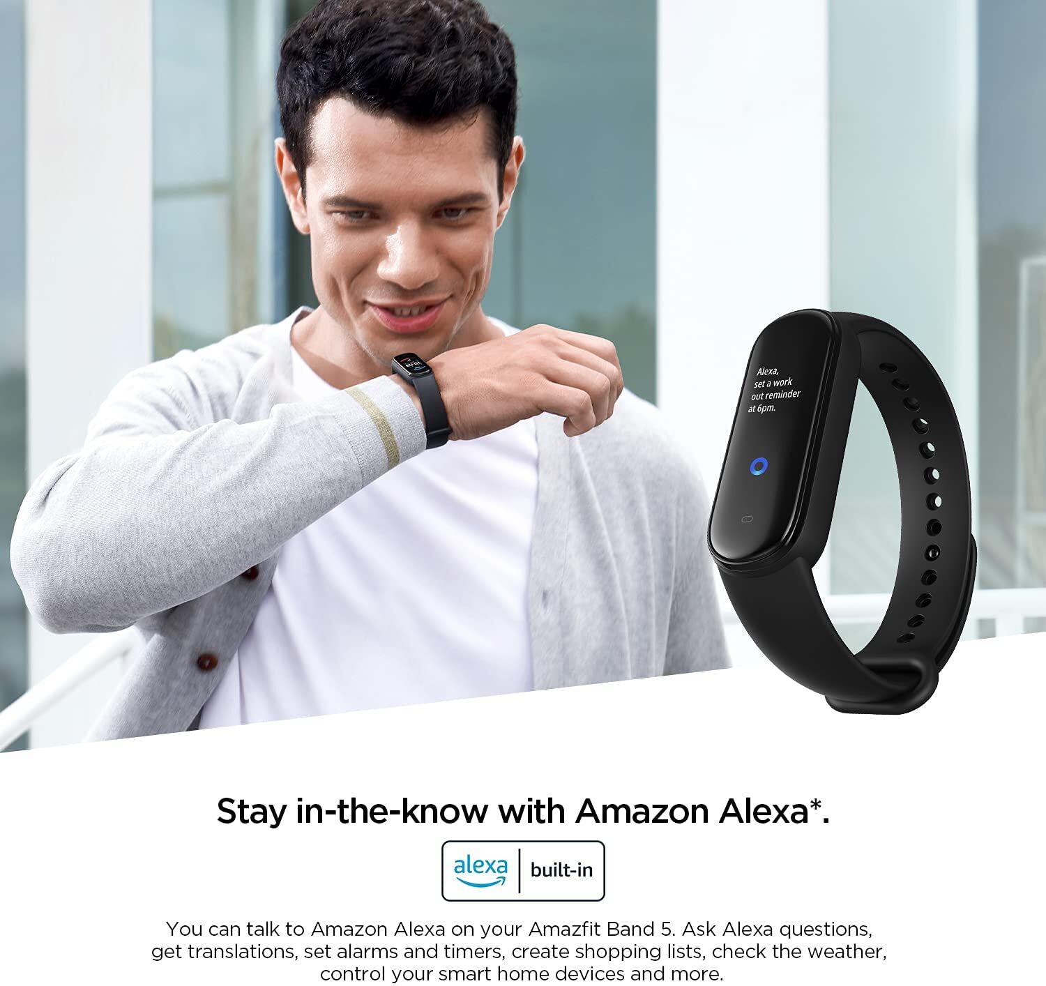 Amazfit Band 5 Activity Fitness Tracker – Buy Online at AbmarketX