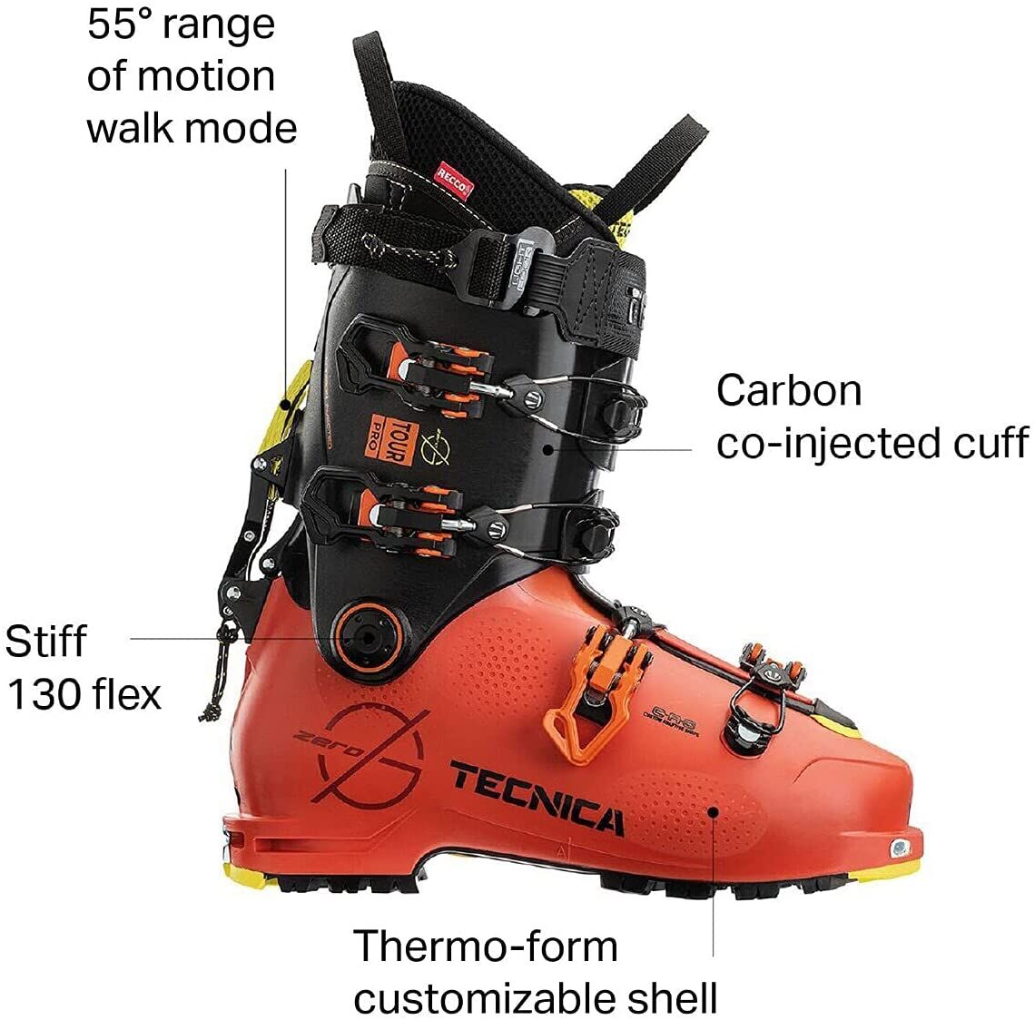 Tecnica Zero G Tour Pro Alpine Touring Boot (2022) – Buy Online at AbmarketX