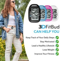 3DFitBud A420S Simple Step Counter – Buy Online at AbmarketX