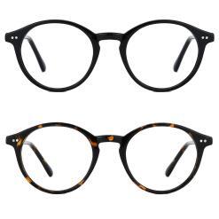 TIJN Blue Light Blocking Glasses – Unisex Vintage Round Frame – Buy Online at AbmarketX
