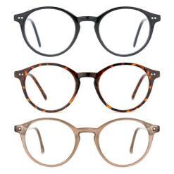 TIJN Blue Light Blocking Glasses – Unisex Vintage Round Frame – Buy Online at AbmarketX
