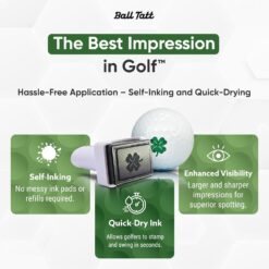 Ball Tatt Self‑Inking Golf Ball Stamp – Buy Online at AbmarketX