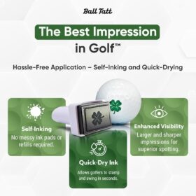 Ball Tatt Self‑Inking Golf Ball Stamp – Buy Online at AbmarketX