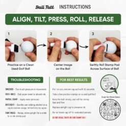 Ball Tatt Self‑Inking Golf Ball Stamp – Buy Online at AbmarketX