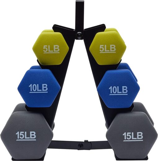 Amazon Basics Neoprene Dumbbell Hand Weights