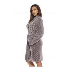 Just Love Women’s Velour Chevron Kimono Bathrobe – Grey – Buy Online at AbmarketX