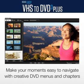Roxio Easy VHS to DVD 3 Plus – VHS to DVD & Digital Converter – Buy Online at AbmarketX