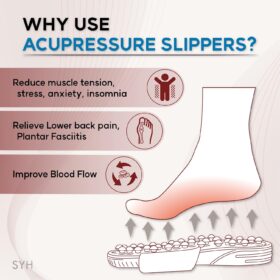 SYH Men’s Acupressure Foot Massager Sandal – Buy Online at AbmarketX