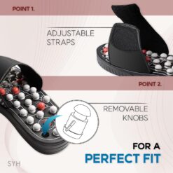 SYH Men’s Acupressure Foot Massager Sandal – Buy Online at AbmarketX