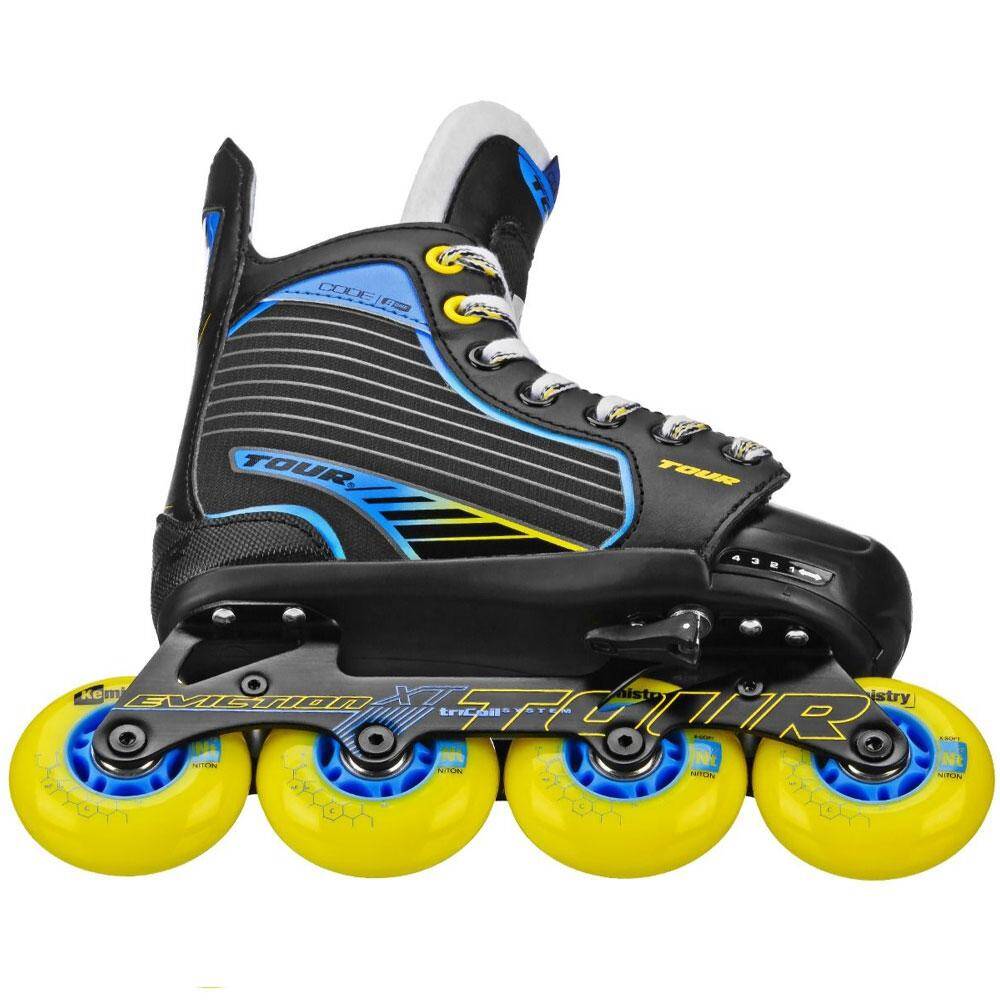 Tour Code 9.one Youth Adjustable Inline Hockey Skate – Black – Buy Online at AbmarketX