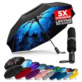 TUMELLA Windproof Travel Umbrella