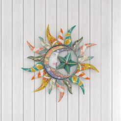 Deco 79 Metal Sun Wall Sculpture – Buy Online at AbmarketX