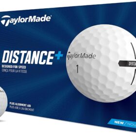 TaylorMade 2021 Distance Plus Golf Balls | 12pk – White – Buy Online at AbmarketX