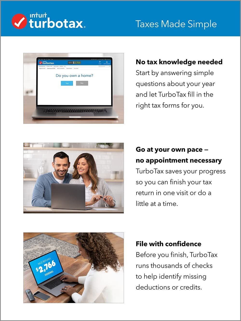 TurboTax Deluxe 2021 – Federal & One-State Tax Software – Buy Online at AbmarketX
