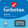 TurboTax Deluxe 2021 – Federal & One-State Tax Software – Buy Online at AbmarketX