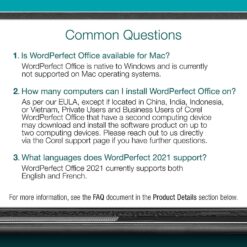 Corel WordPerfect Office Home & Student 2021 – Buy Online at AbmarketX