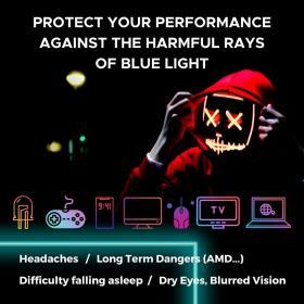 HORUS X-Blue Light Blocker Glasses For Gaming – Buy Online at AbmarketX
