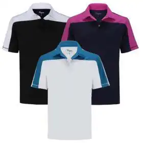 Forgan of St Andrews Block Panel Premium Golf Polo Shirts – Buy Online at AbmarketX