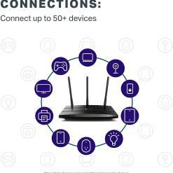 TP‑Link Archer A7 AC1750 Dual‑Band Gigabit Wi‑Fi 5 Router – Buy Online at AbmarketX