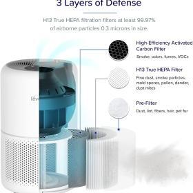 Levoit Core300‑P Air Purifier – Dust, Pet hair & Smoke Remover – Buy Online at AbmarketX