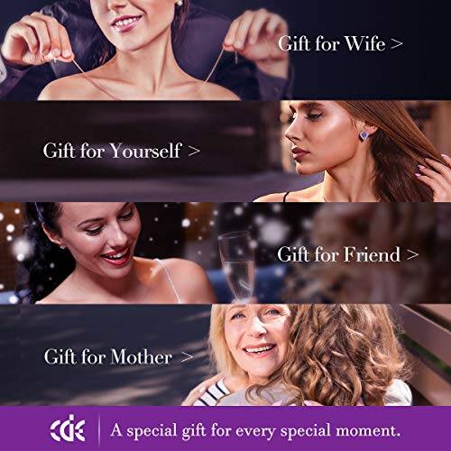 CDE Angel Wing Heart Necklace & Earrings Set – Buy Online at AbmarketX