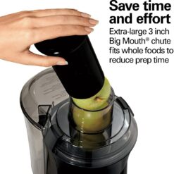 Hamilton Beach Big Mouth 3″ Feed‑Chute Centrifugal Juicer  – Buy Online at AbmarketX
