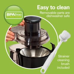 Hamilton Beach Big Mouth 3″ Feed‑Chute Centrifugal Juicer  – Buy Online at AbmarketX