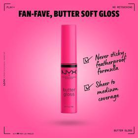 NYX PROFESSIONAL MAKEUP Butter Gloss – Summer Fruit – Buy Online at AbmarketX