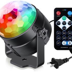 Luditek Sound Activated Party Lights with Remote DJ Lighting – Buy Online at AbmarketX