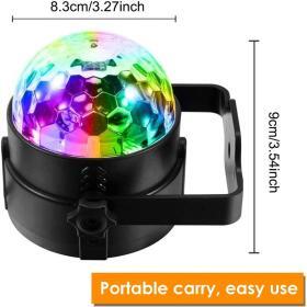 Luditek Sound Activated Party Lights with Remote DJ Lighting – Buy Online at AbmarketX