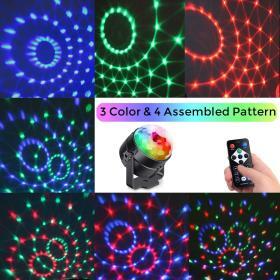 Luditek Sound Activated Party Lights with Remote DJ Lighting – Buy Online at AbmarketX