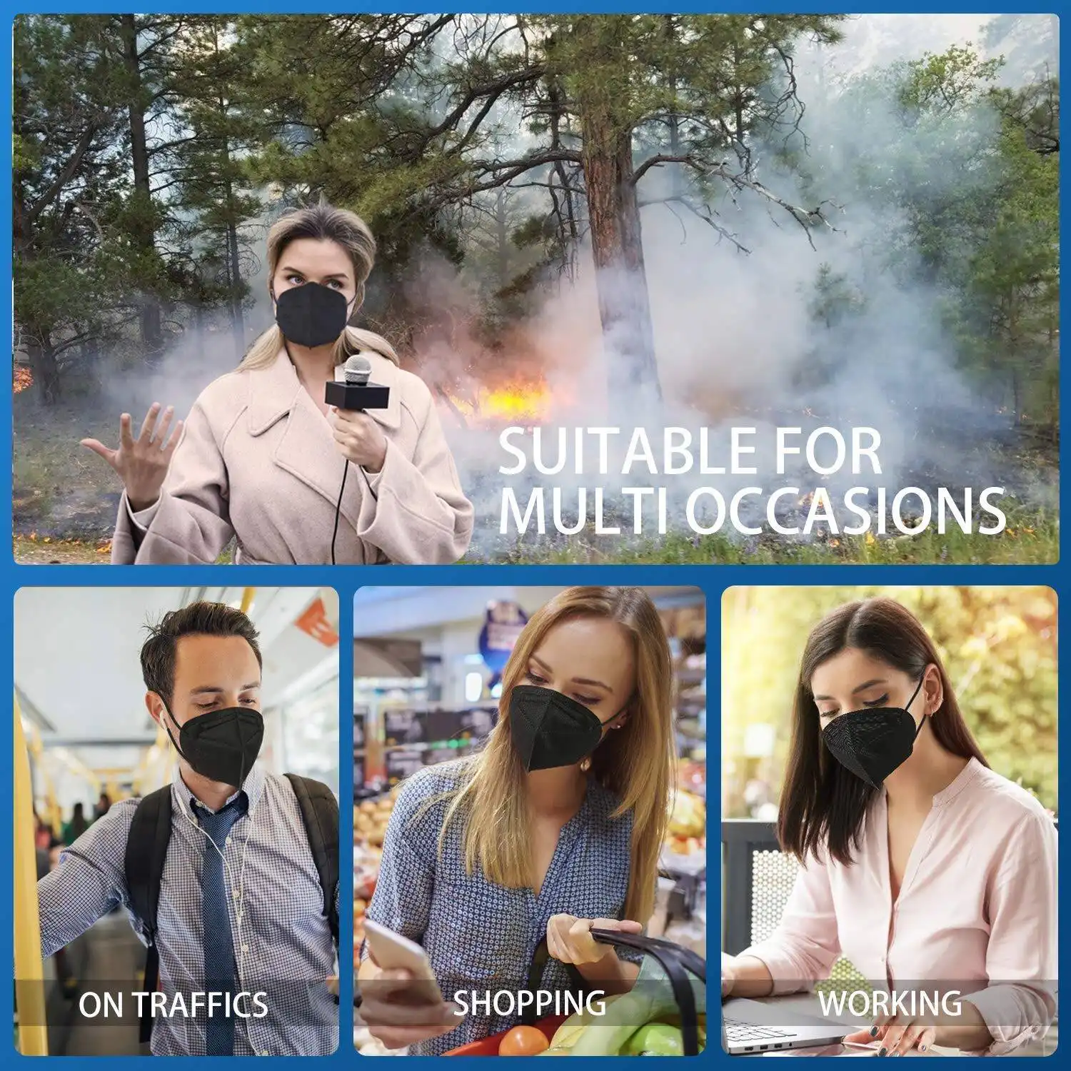 ApePal 5‑Layer KN95 Disposable Face Masks – Buy Online at AbmarketX