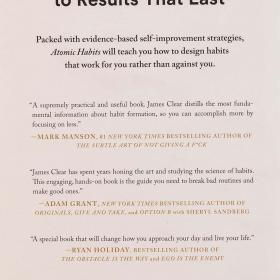 Atomic Habits – Hardcover – Buy Online at AbmarketX