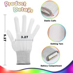 TOPTOY QCST01 LED Light‑Up Gloves for Kids – Buy Online at AbmarketX