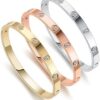 Cutepul Love Bracelet | Stainless Steel friendship Bracelet Bangle – Buy Online at AbmarketX
