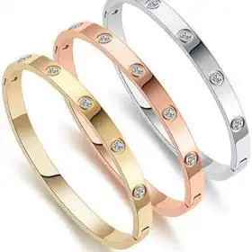 Cutepul Love Bracelet | Stainless Steel friendship Bracelet Bangle – Buy Online at AbmarketX