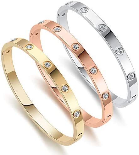Cutepul Love Bracelet | Stainless Steel friendship Bracelet Bangle – Buy Online at AbmarketX
