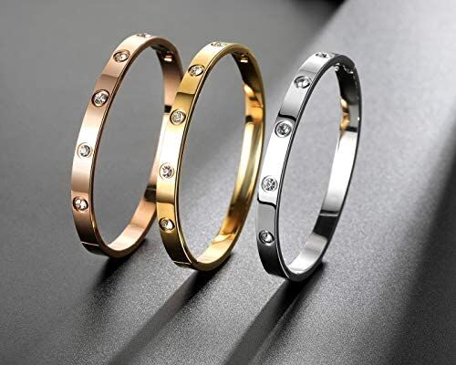 Cutepul Love Bracelet | Stainless Steel friendship Bracelet Bangle – Buy Online at AbmarketX