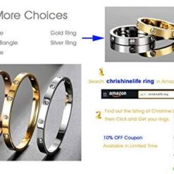 Cutepul Love Bracelet | Stainless Steel friendship Bracelet Bangle – Buy Online at AbmarketX
