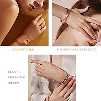 Cutepul Love Bracelet | Stainless Steel friendship Bracelet Bangle – Buy Online at AbmarketX