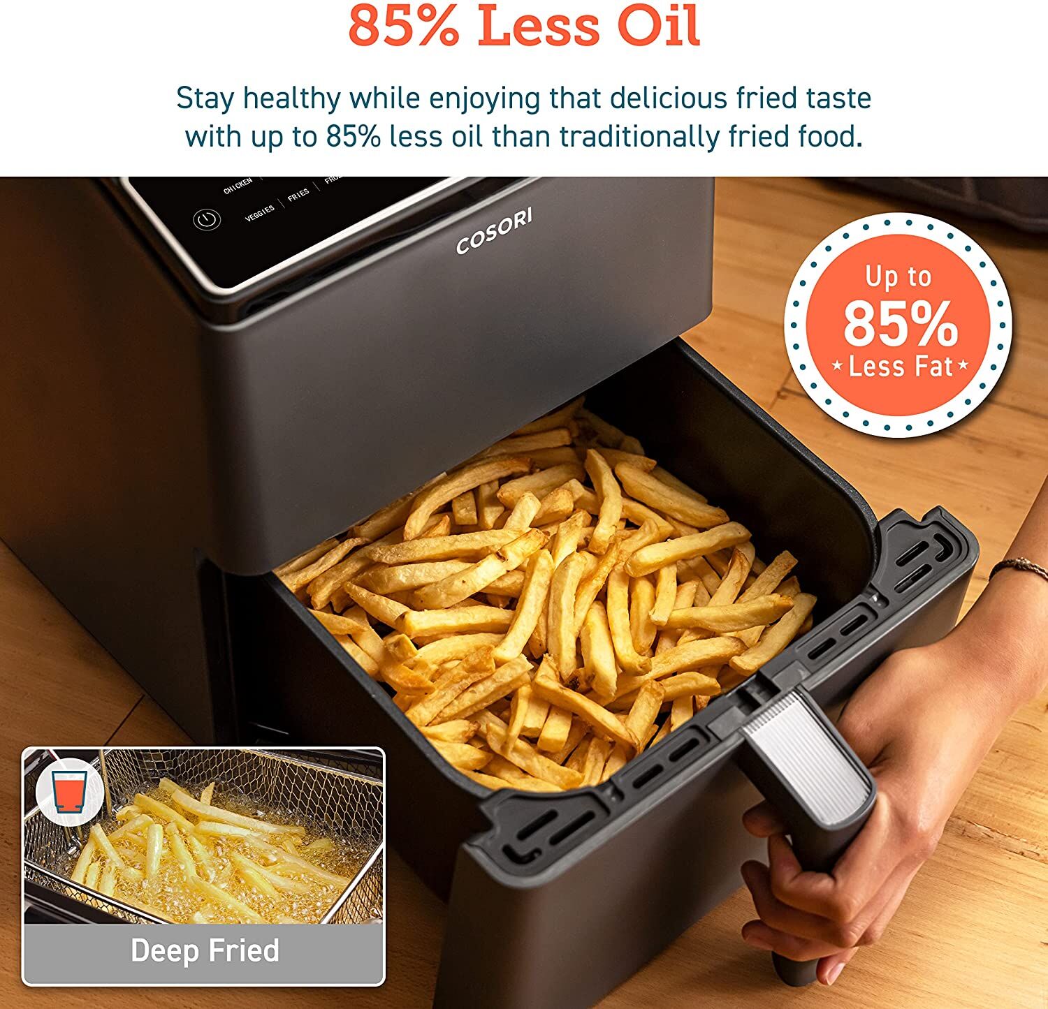 Cosori Dual Blaze 6.8 Qt Smart Air Fryer – Buy Online at AbmarketX