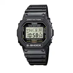 Casio Men’s G-Shock Quartz Watch with Resin Strap, Black – Buy Online at AbmarketX