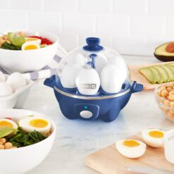 Alternative view of Dash Rapid Egg Cooker – Cobalt Blue