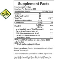 Nature’s Bounty Fish Oil Omega 3 Supplements – Buy Online at AbmarketX