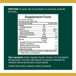 Nature’s Bounty Fish Oil Omega 3 Supplements – Buy Online at AbmarketX
