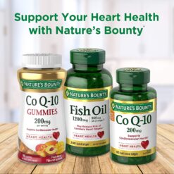 Nature’s Bounty Fish Oil Omega 3 Supplements – Buy Online at AbmarketX