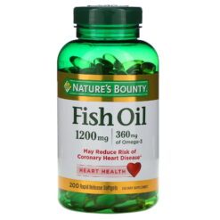 Nature’s Bounty Fish Oil Omega 3 Supplements – Buy Online at AbmarketX