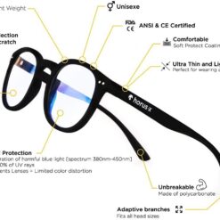 HORUS X -Blue Light Blocking Glasses For Screens – Buy Online at AbmarketX
