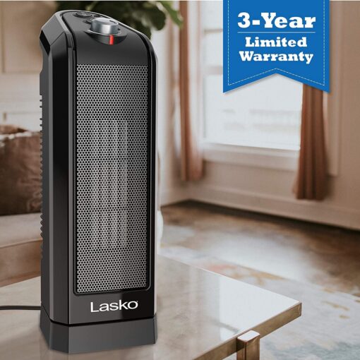 Lasko CT16450 1500 W Oscillating Ceramic Space Heater - Image 4