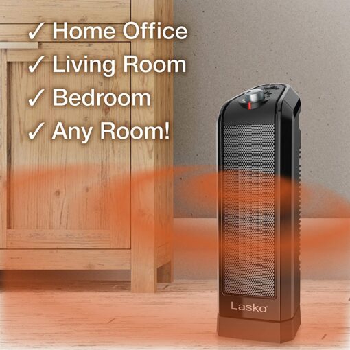 Lasko CT16450 1500 W Oscillating Ceramic Space Heater - Image 6